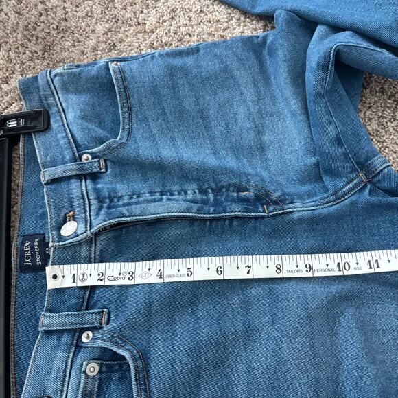 J Crew Women’s Stovepipe Jeans Sz 29 in Signature Stretch Essential Minimalist - Picture 9 of 14
